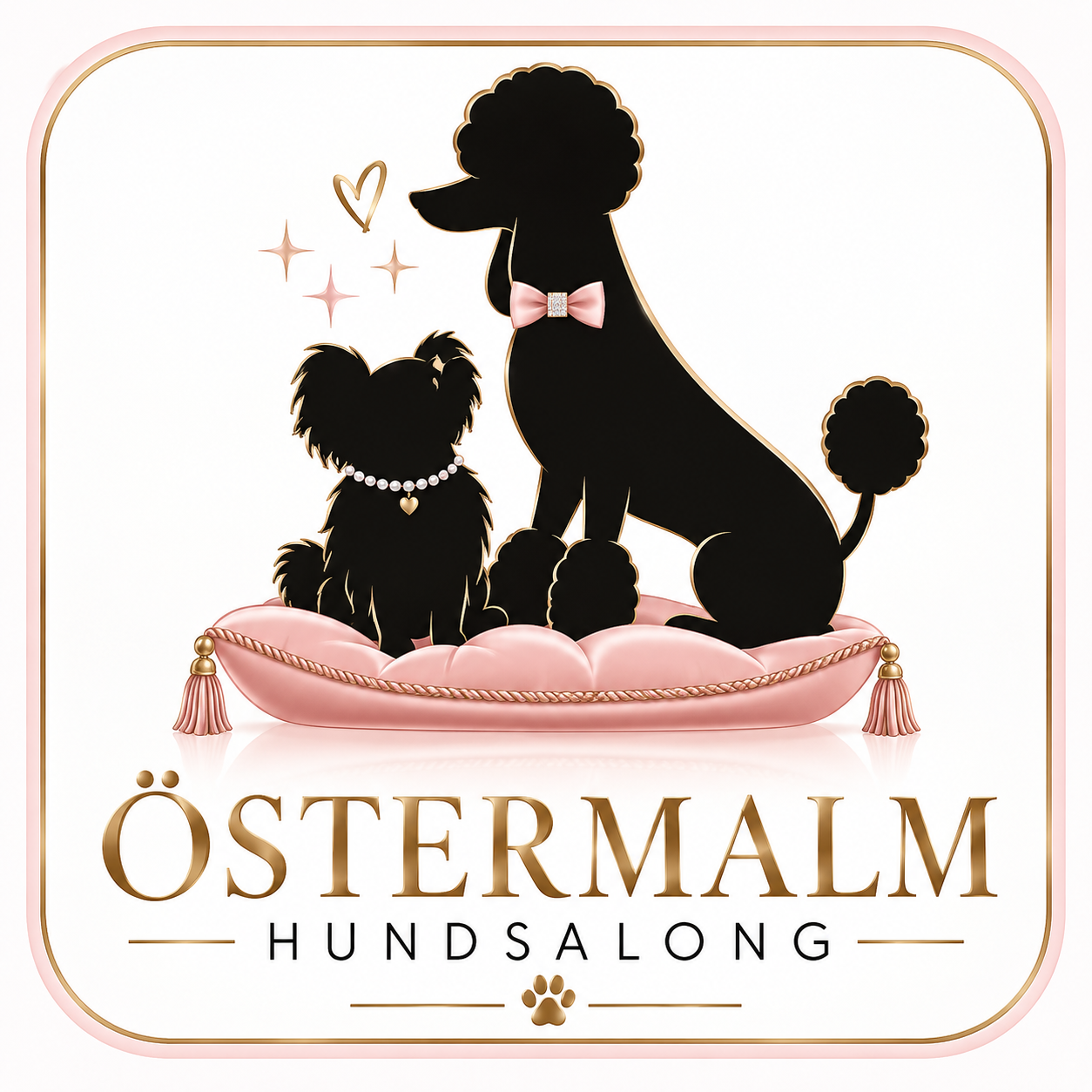 Östermalm Hundsalongs logotyp